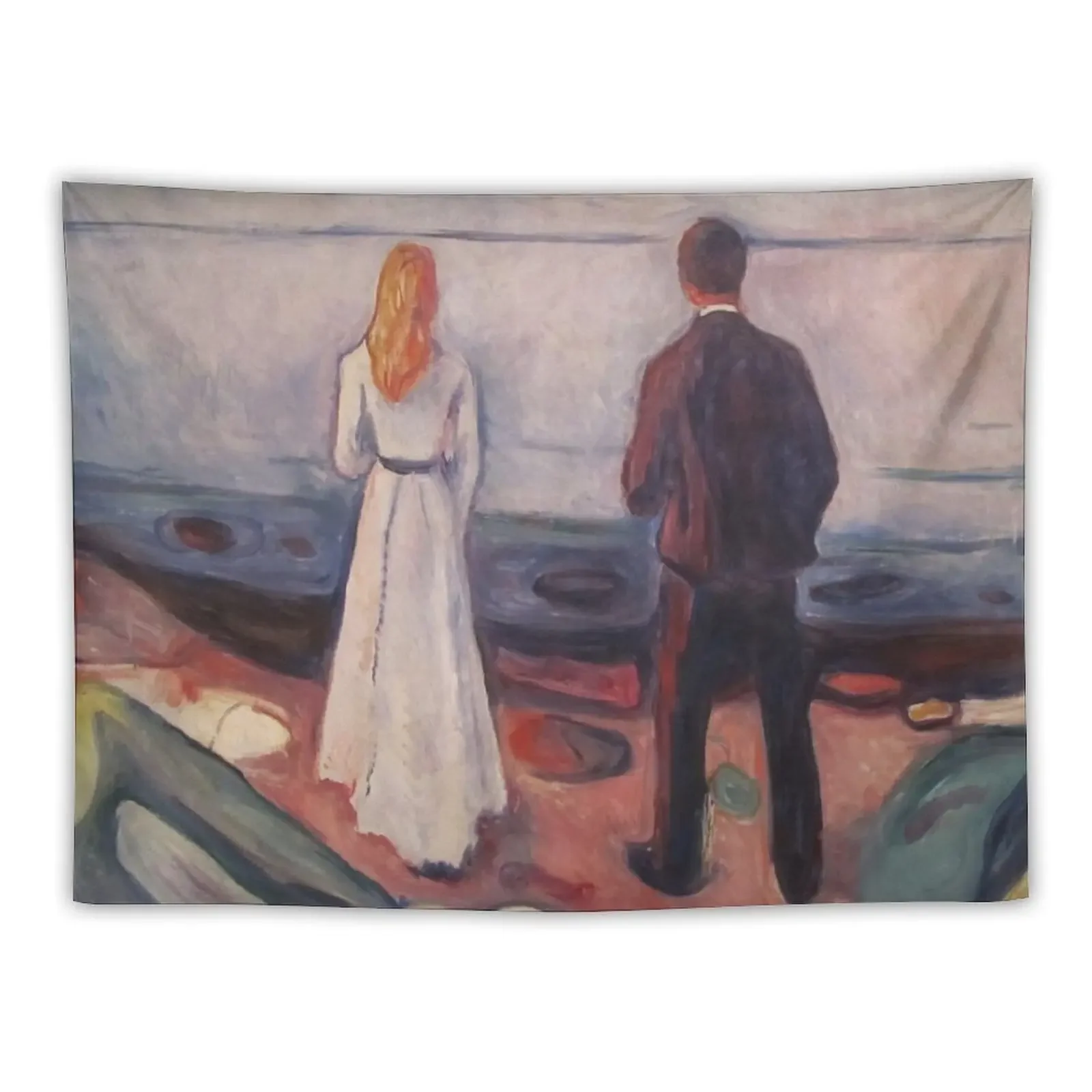 Edvard Munch Separation Canvas/Poster Art Reproduction, Munch Reproduction, Abstract Canvas Wall Art, Modern Art Expres Tapestry