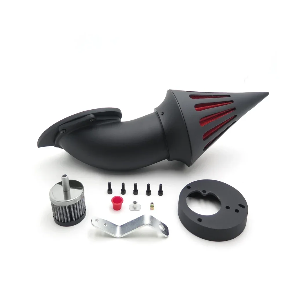 Spike Air Cleaner Intake Filter Kits for Honda Vtx1300 Vtx 1300 1986-2019 Black Aftermarket Motorcycle Parts