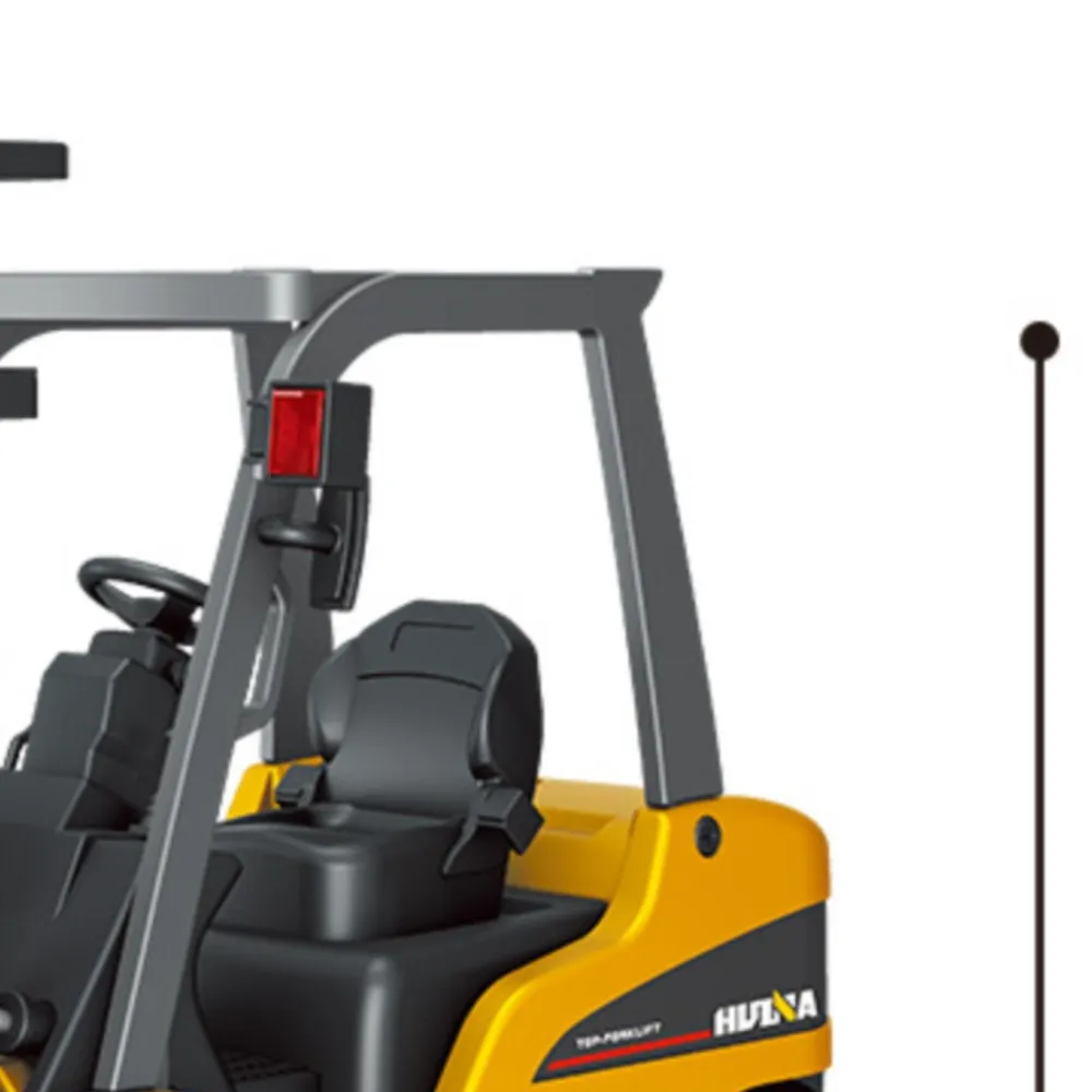 Jouets 1/50 HUINA 9925 Chariot élévateur RC 14CH RTR Électrique avec Effets Sonores et Lumineux, Voitures Télécommandées, Camions, Modèles de Véhicules, Cadeau