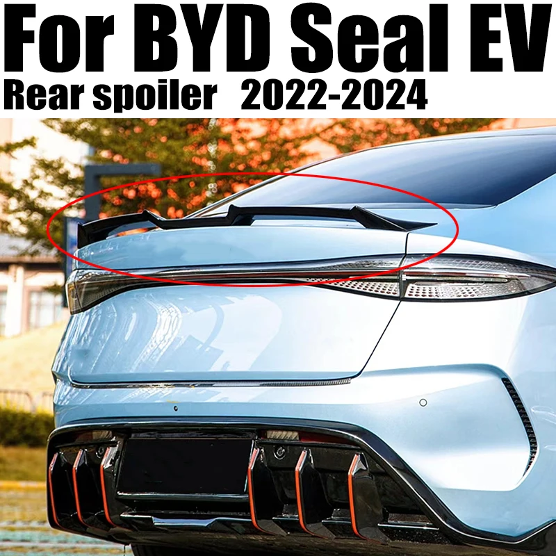 

Suitable for BYD Seal EV 2022-2024 MC-1 car rear spoiler tail wind wing decorative strip design protector decorative accessories