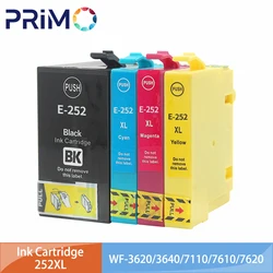 T252XL 252XL 252 XL E-252XL Ink Cartridge Compatible for Epson WorkForce WF-3620 3640 7110 7210 7610 7620 7710 7720 Printer