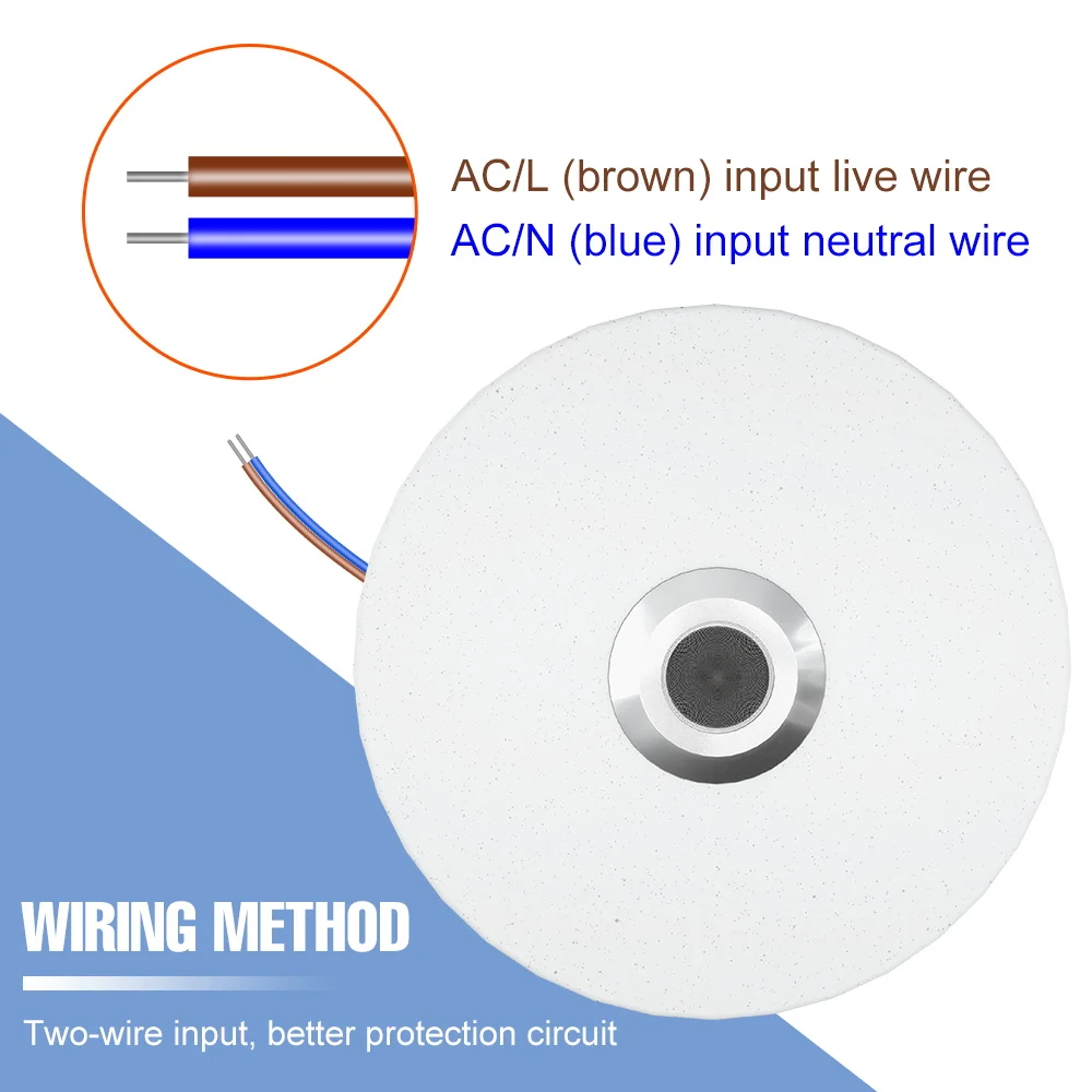 Plafonnier LED Intelligent Encastrable avec Bluetooth et Télécommande, Luminaire d'Nik, Idéal pour un Document Proxy, RVB, 220V
