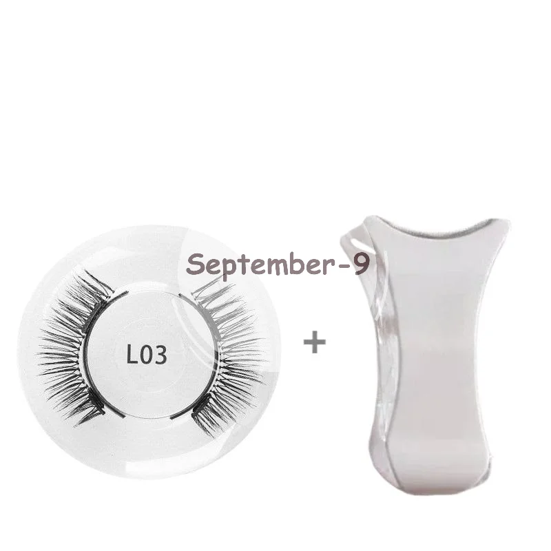 No Glue Magnetic Eyelashes 3D Soft Fluffy Natural Look Reusable Lashes for Teen Girls Daily Party Makeup
