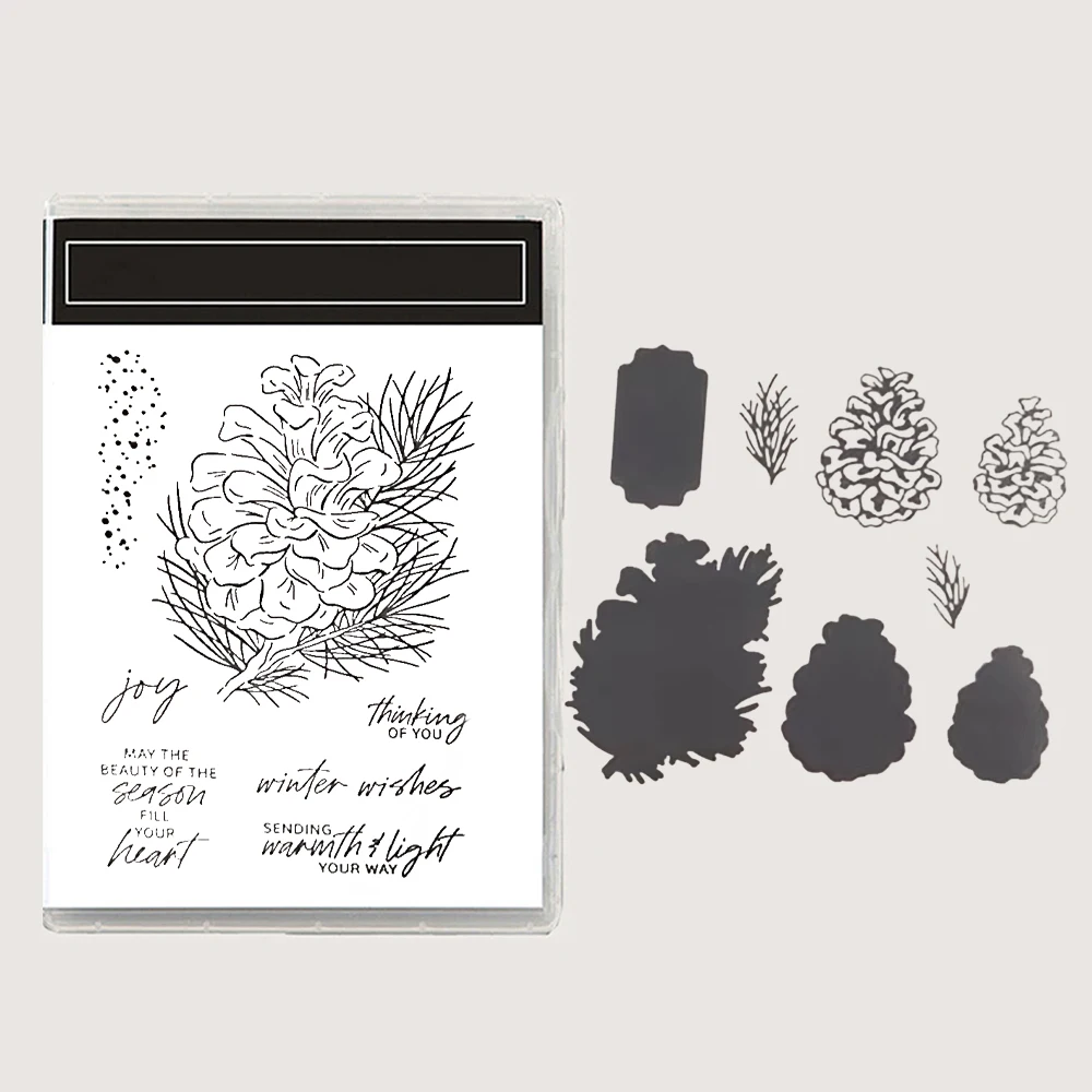September-Dezember 2026 Katalog Metall-Schneidestanzform Heißfolienprägung Halloween Weihnachten DIY Scrapbook Grußkarten-Dekoration Handgemachte Karte