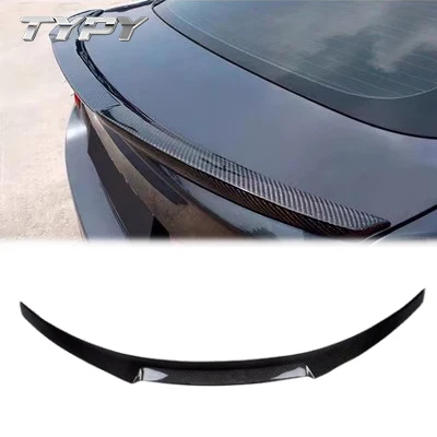 

Car Modified M4 style Spoiler Rear Wing Carbon Fiber Rear Spoiler Trunk Wing For Maserati Quattroporte 2013-2020 custom