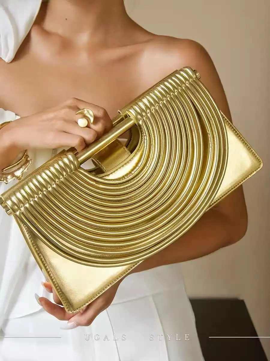 

Luxury Textured PU Clutch Purse Large Capacity Square Bag Casual Tote Bag Fashion Women Handbag Female Shoulder Crossbody Bag
