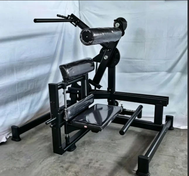HP004 Kneeling Hip Plate Loaded Machine Glute and Hamstring Trainer Commercial Gym Strength Training Equipment