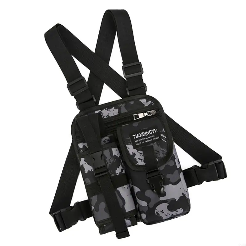 

Waterproof Chest Pack Running Vest Bag Storage,for Workouts,Running Lightweight Running Pack Outdoor Chest Bag 20CA