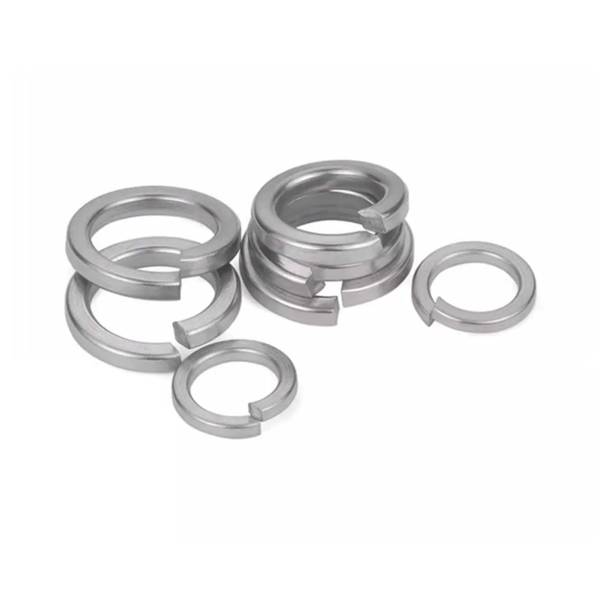 304 Stainless Steel Spring Washer/Open Gasket M2M2.5M3M4M6M8-M30