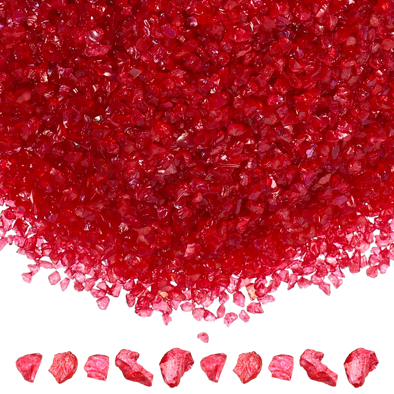 

Creative Glass Sands For Crafts Women Nail Ornaments Sand Table Decorations Diy Art Supplies Resin Sand Vase Scatters 1 Bag