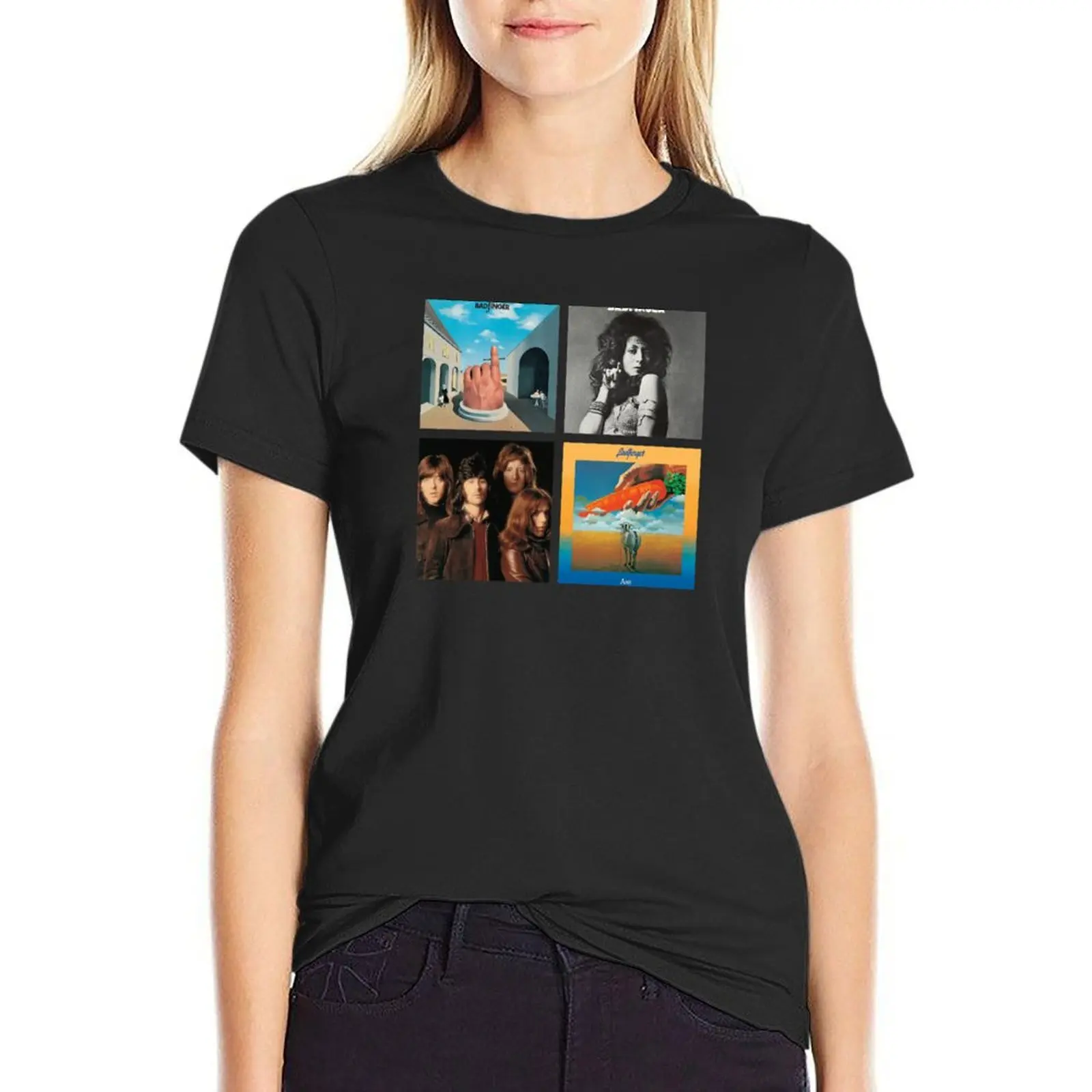 The Early Days Of Badfinger T-Shirt summer top plus size tops t-shirts for Women loose fit