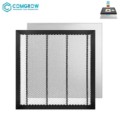 COMGROW-mesa de trabajo de panal láser con placa de aluminio para máquina cortadora de CO2, CNC, grabador láser, piezas de consulta, Do Brasil