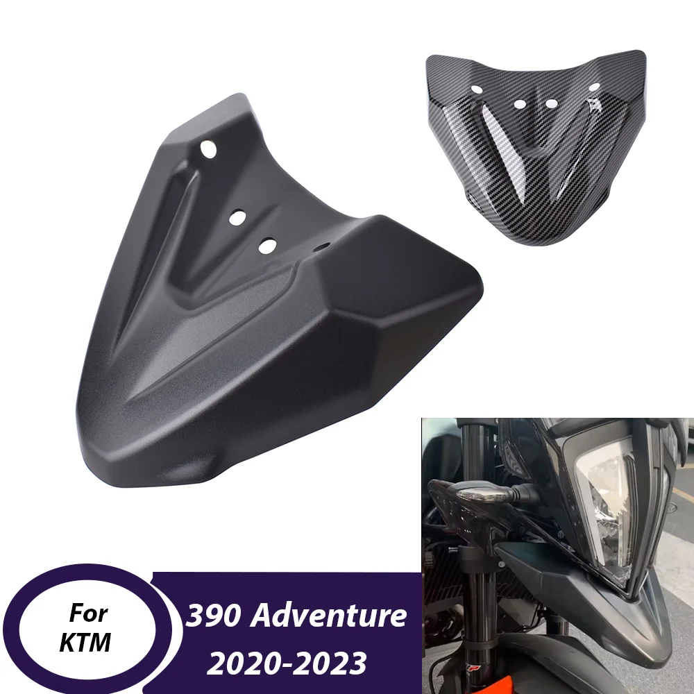 ktm-390-アドベンチャー-adv-2020-2023-390adv-フロントホイールフェンダービークノーズコーンガードエクステンションカバーカウルフェアリングアクセサリー