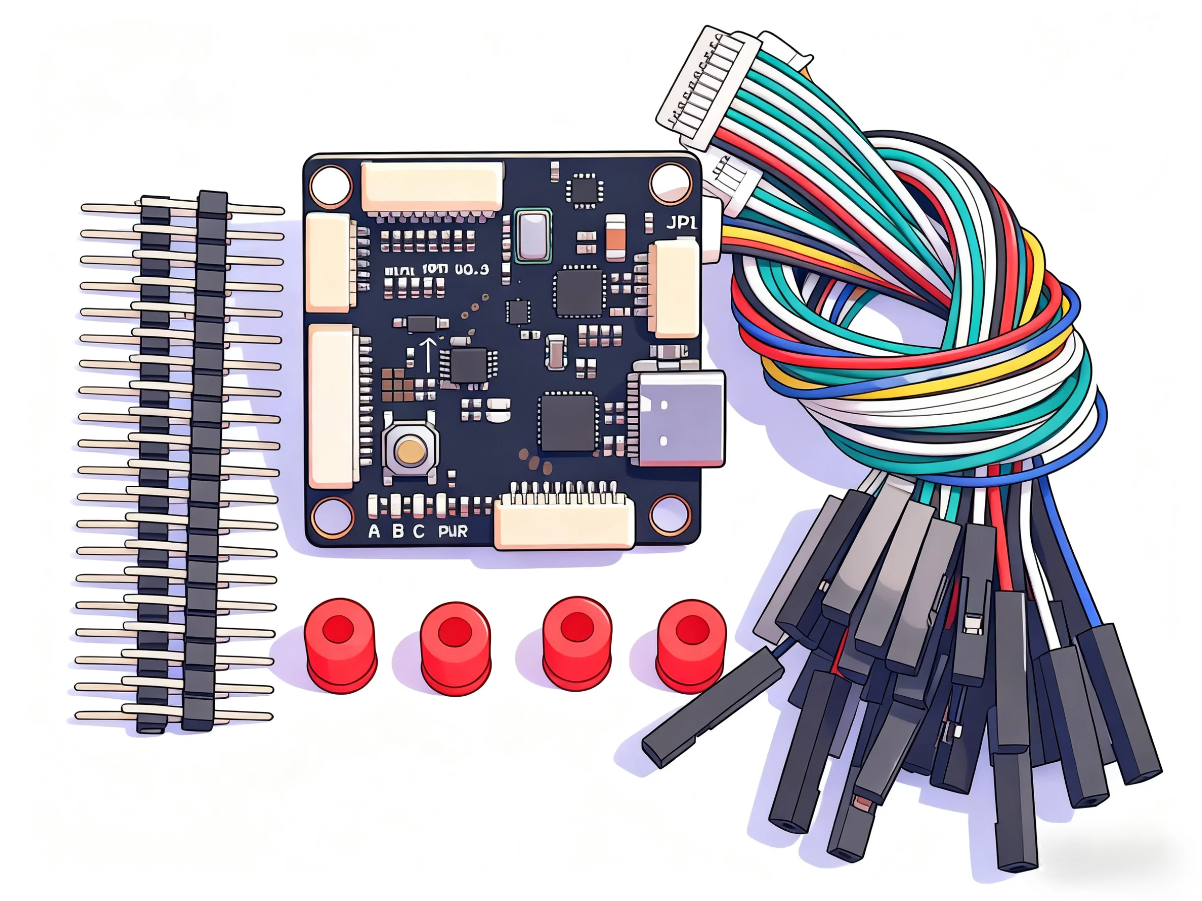 

FPV MINI APM MINI GPS V3.3 Контроллер полета Ardupilot RC Квадрокоптер Мультикоптер APM2.8 Самолет