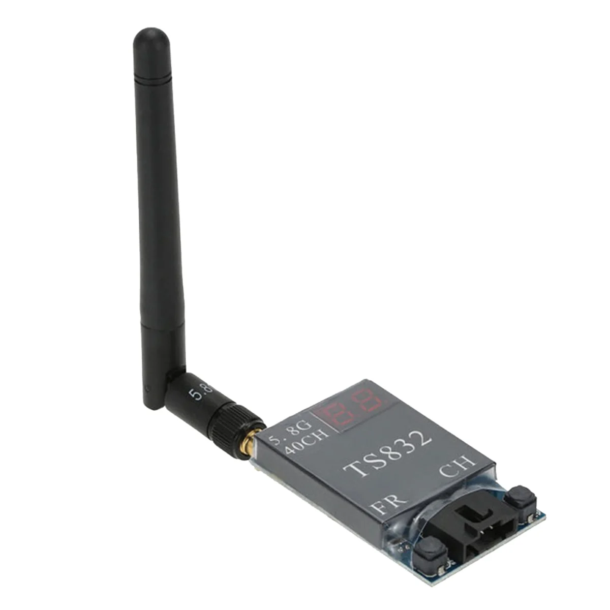 SYJZ TS832 FPV-Funksender 5,8 G 600 MW mit Antenne, kabelloser AV-Sender für FPV Multicopter RC Quadcopter