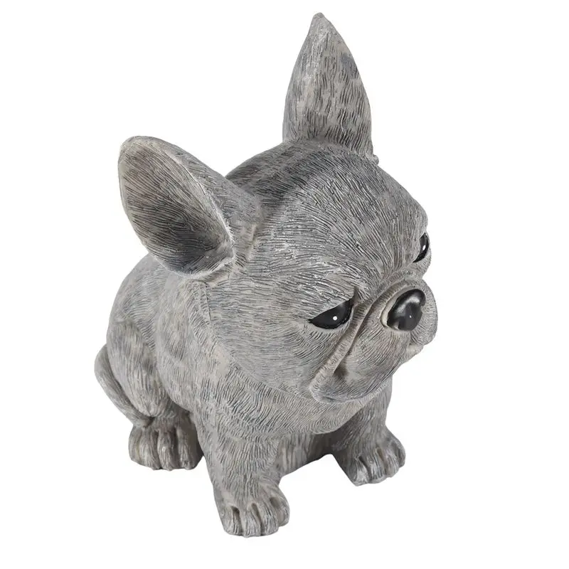 FLYY-Statue Gartendekoration Hund Harz-Dekoration Dackel & Französische Bulldogge Skulptur Wohnaccessoires – Detail 2