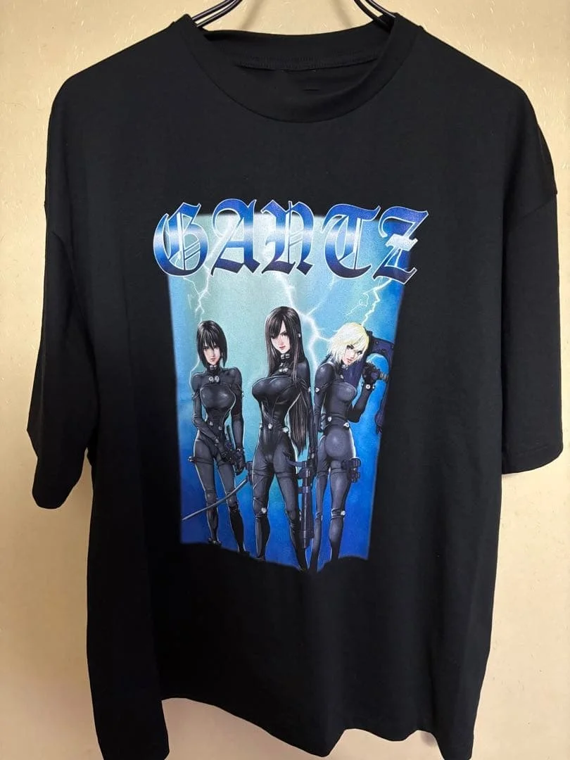 Gantz Kei Kishimoto Anime Manga Grafik-T-Shirt aus Baumwolle für Herren und Damen, Streetwear-T-Shirt – Detail 9