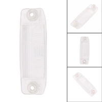 1pc Rear License Plate Lamp LENS Fits For KIA SORENTO 2011-2013 #92510-2P000 White Plastic Light Shade Car Exterior Accessories