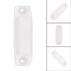 1pc Rear License Plate Lamp LENS Fits For KIA SORENTO 2011-2013 #92510-2P000 White Plastic Light Shade Car Exterior Accessories