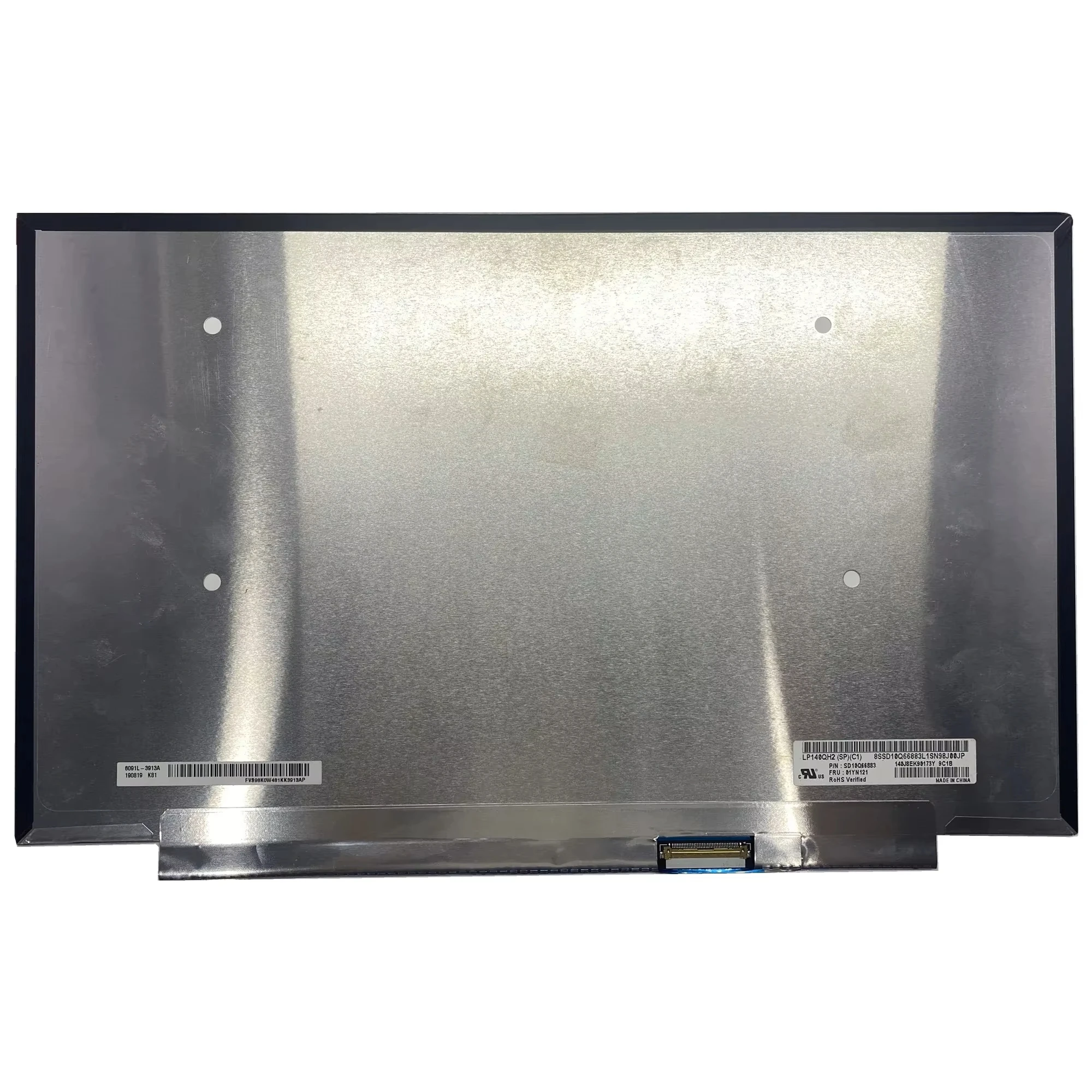 LP140QH2-SPC1 14.0'' Laptop LCD Screen Display Panel Matrix 2560*1440 EDP 40 Pins 76% NTSC