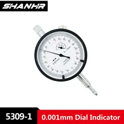 Indicatore del quadrante Micron da 0.001mm 0-1mm campo di misura indicatore antiurto di precisione indicatore del quadrante di precisione