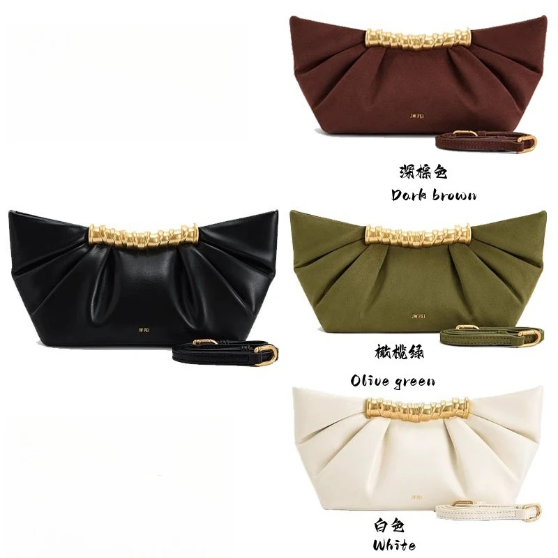 

Banquet bag, pleated handbag, new fashionable women's bag, high-end handbag, new handbag