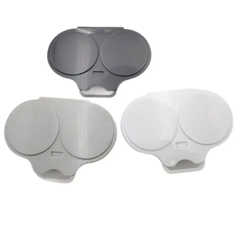 SHGO-Nonstick Dual Cavity Microwave Egg Poacher With Lid And Handle Cooker Two Separate Cavities Cooks Two Eggs At Once