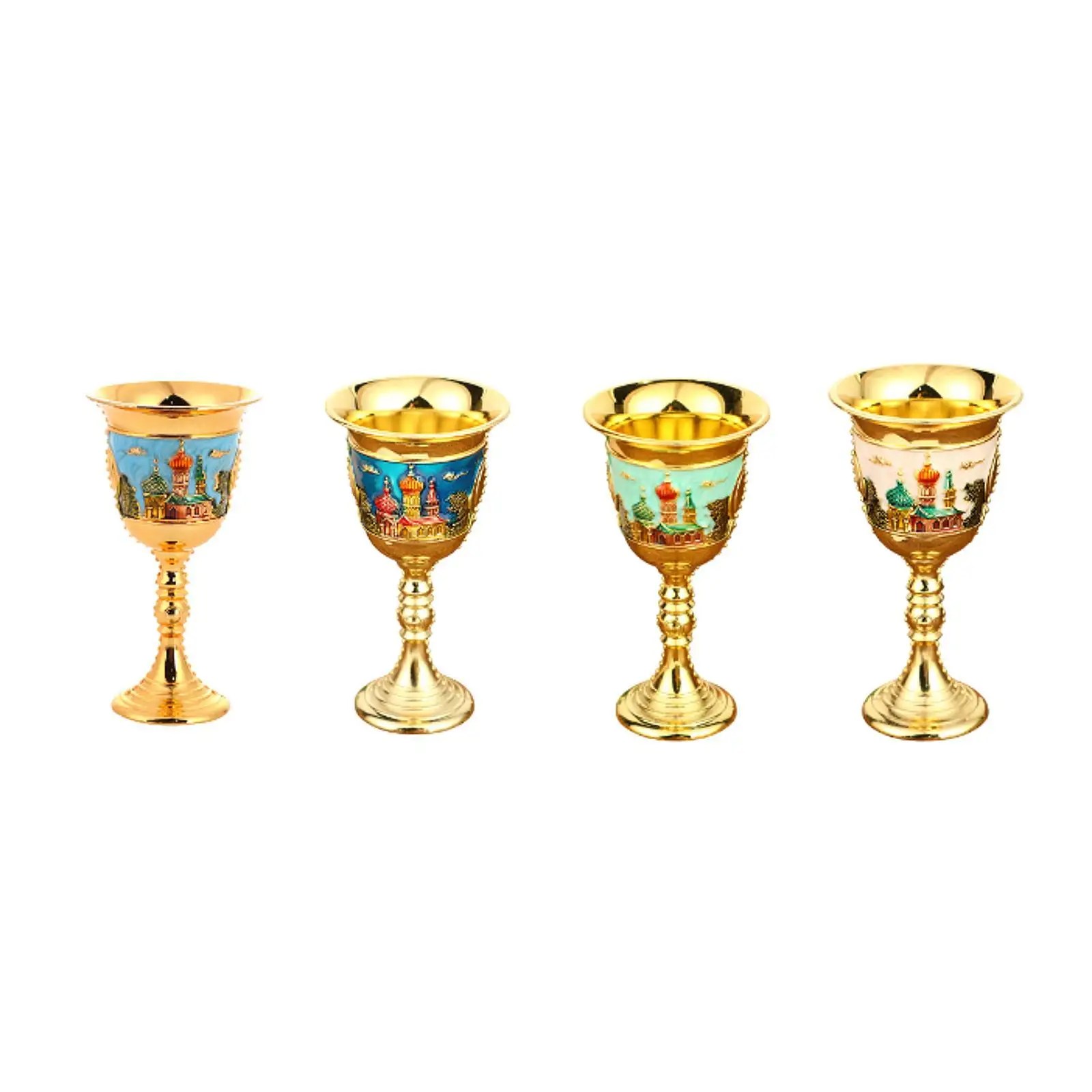 

Vintage Medieval Goblet Wine Chalice Drinking Glass for Party Blessing Bar