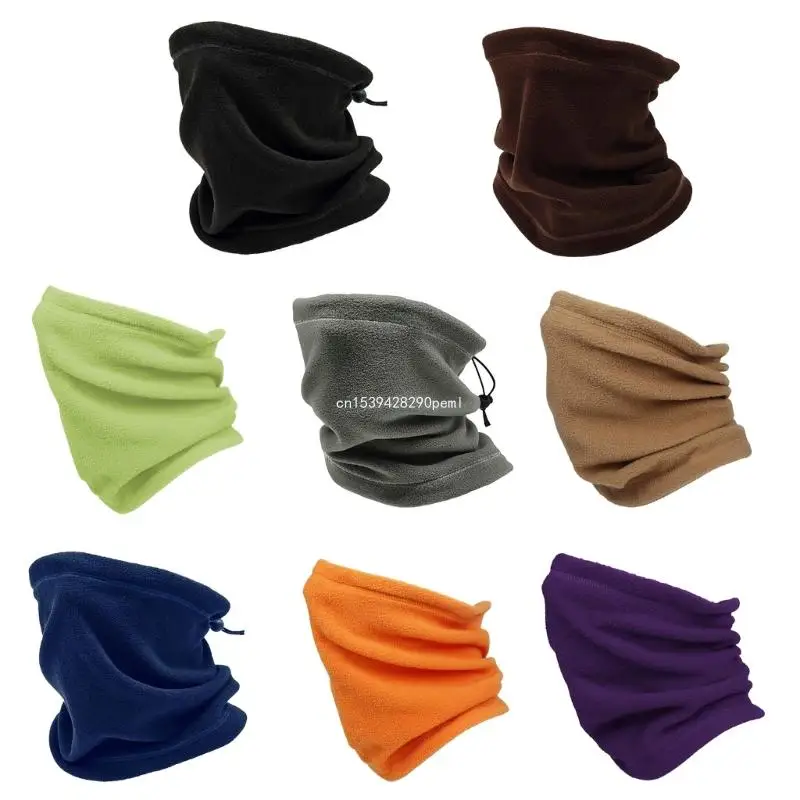 Motorcycles Cycling Scarf Half Face Mask Cycling Balaclava Snood Bandanas Sunscreens Fleece Sports Neck Gaiter Outdoor