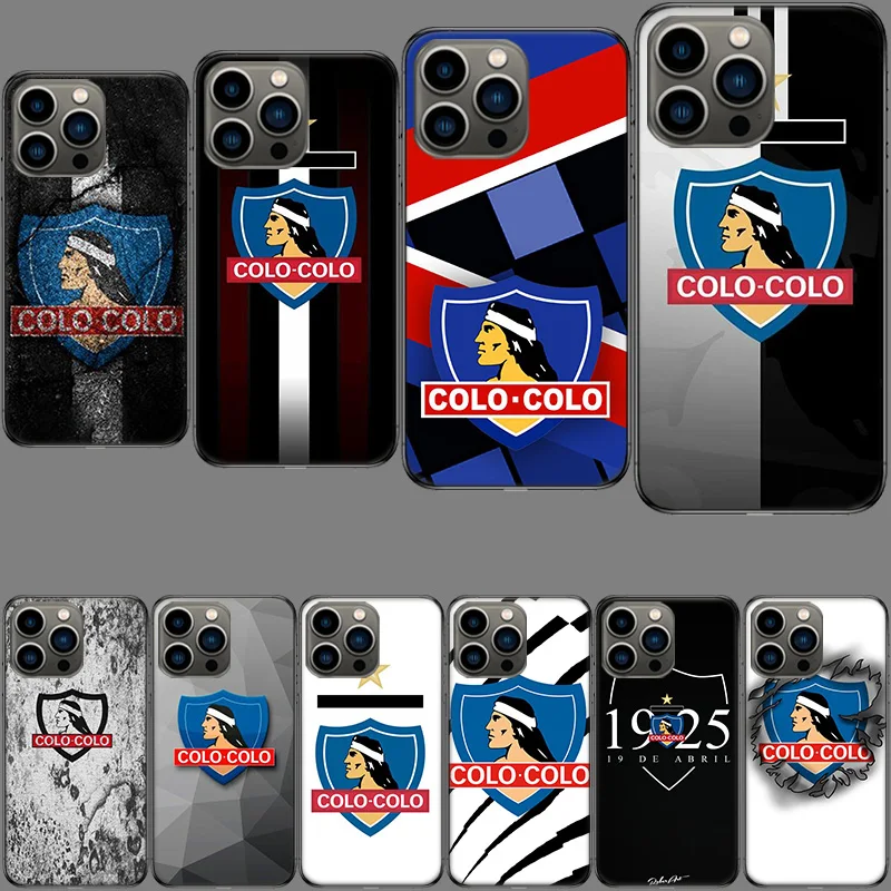 Club Social Y Deportivo Colo Phone Case For Apple Iphone 15+ 14 Plus Fundas 16 Pro Max Capa 12 13 Mini Coque 11 Pro Cover Shell