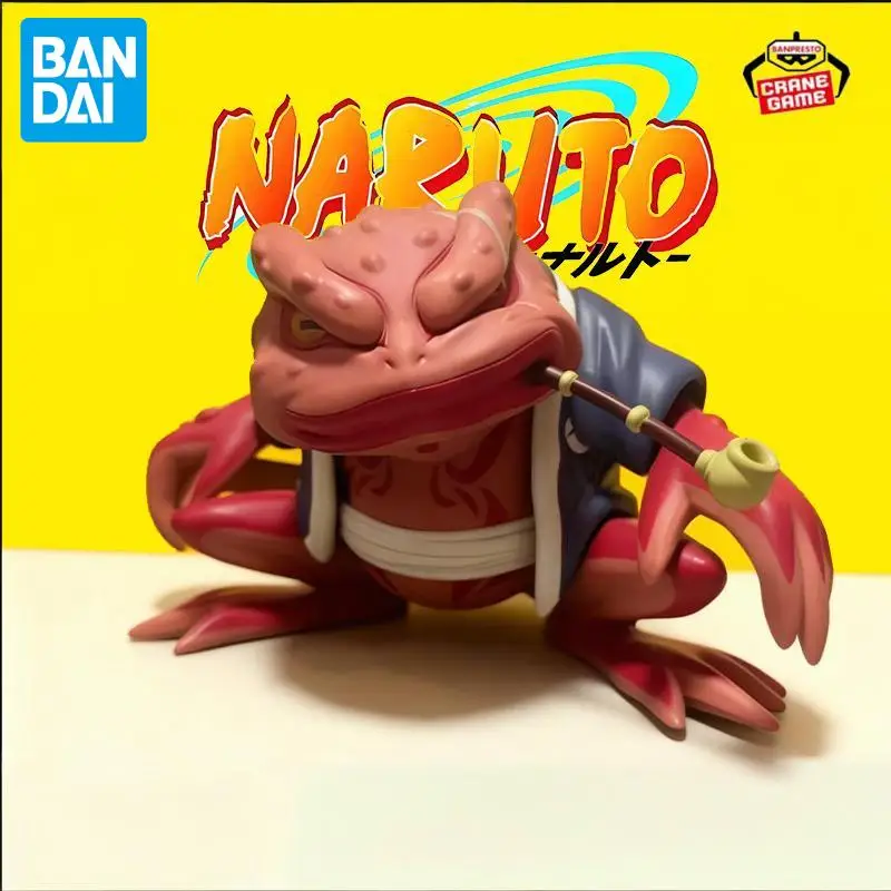 In Voorraad Bandai Originele Naruto Gama bunta Anime Figuur Action Model Cartoon Pop Desktop Speelgoed Pvc Decor Ornamenten Festival Geschenken