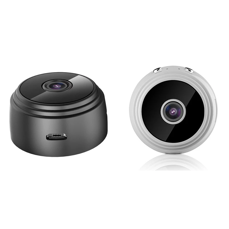 A9 Camera Portable Wireless Camera Home HD Security Camera Outdoor Sports Camera Webcam Black