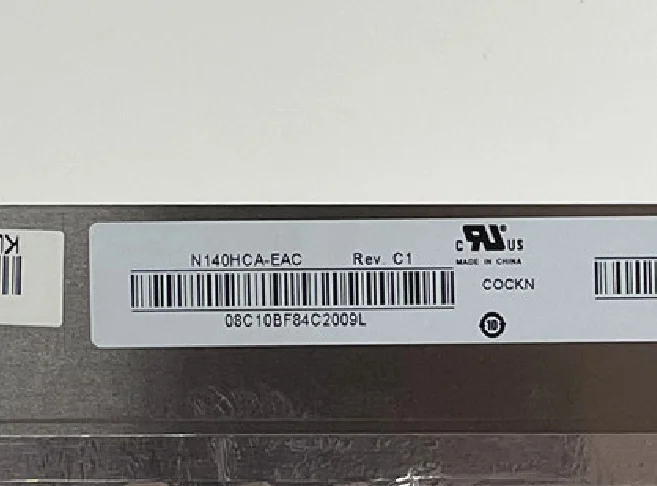 N140HCA-EAC EBC NV140FHM-N3B N4B N4K B140HAN04.0 NV140FHM-N48 N44 LP140WFA-SPD1 SPD3 14.0'' LCD Screen 1920x1080 EDP 30 Pins