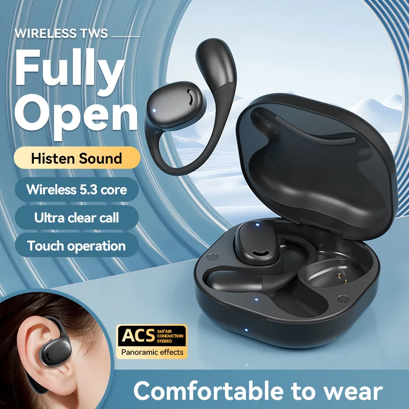 

M56 bone conduction wireless Bluetooth earphones TWS motion noise reduction earplugs with ultra long battery life