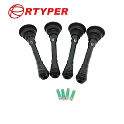 4/6/8 PCS Ignition Coil 22448-1KC0A Rubber Boot With Spring R26368 For Nissan Juke 1.6