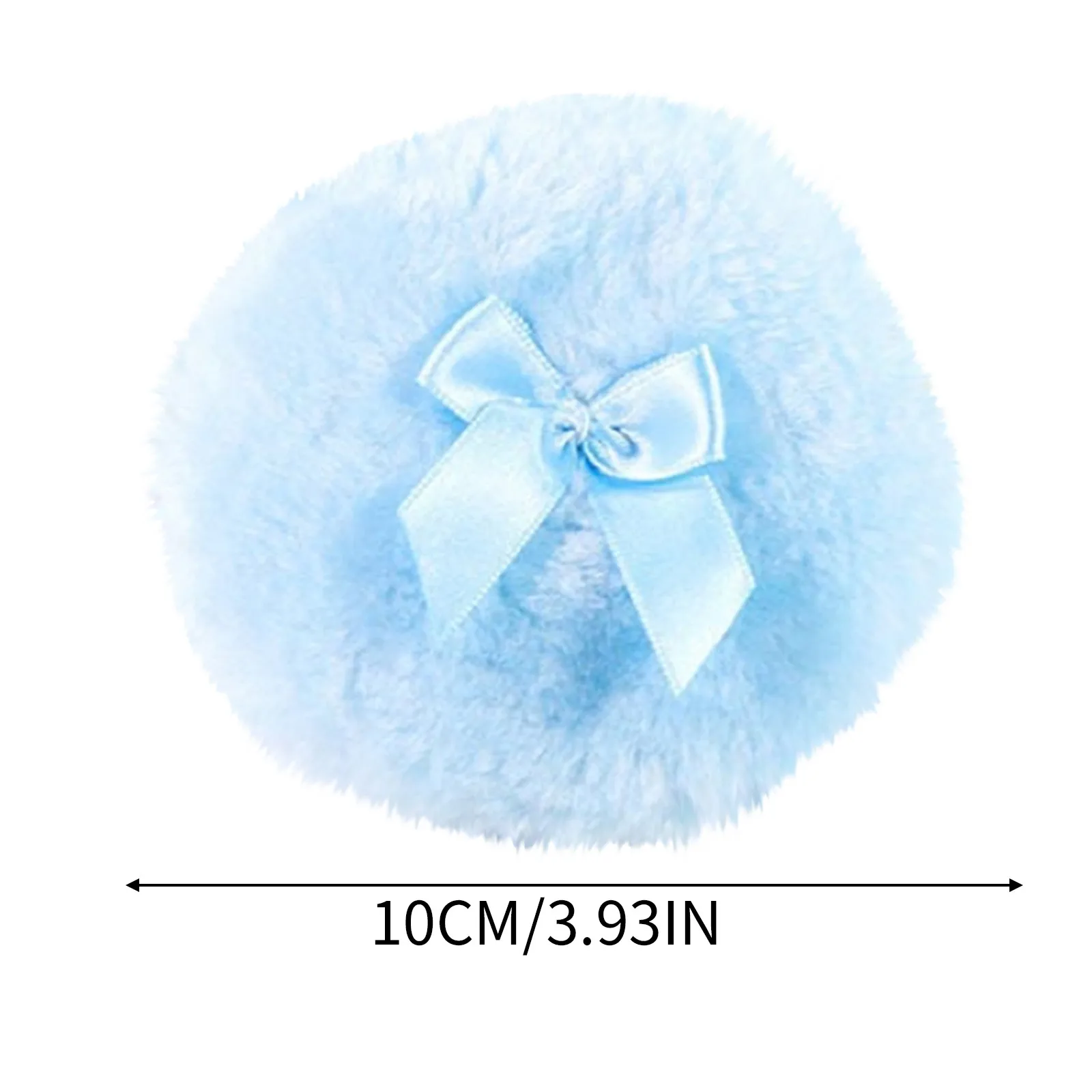 1 Pack Of Large Puffs Soft And Puffs With Ribbon Handles, Suitable For Most People Bowknot Ribbon Loose Powder Puff