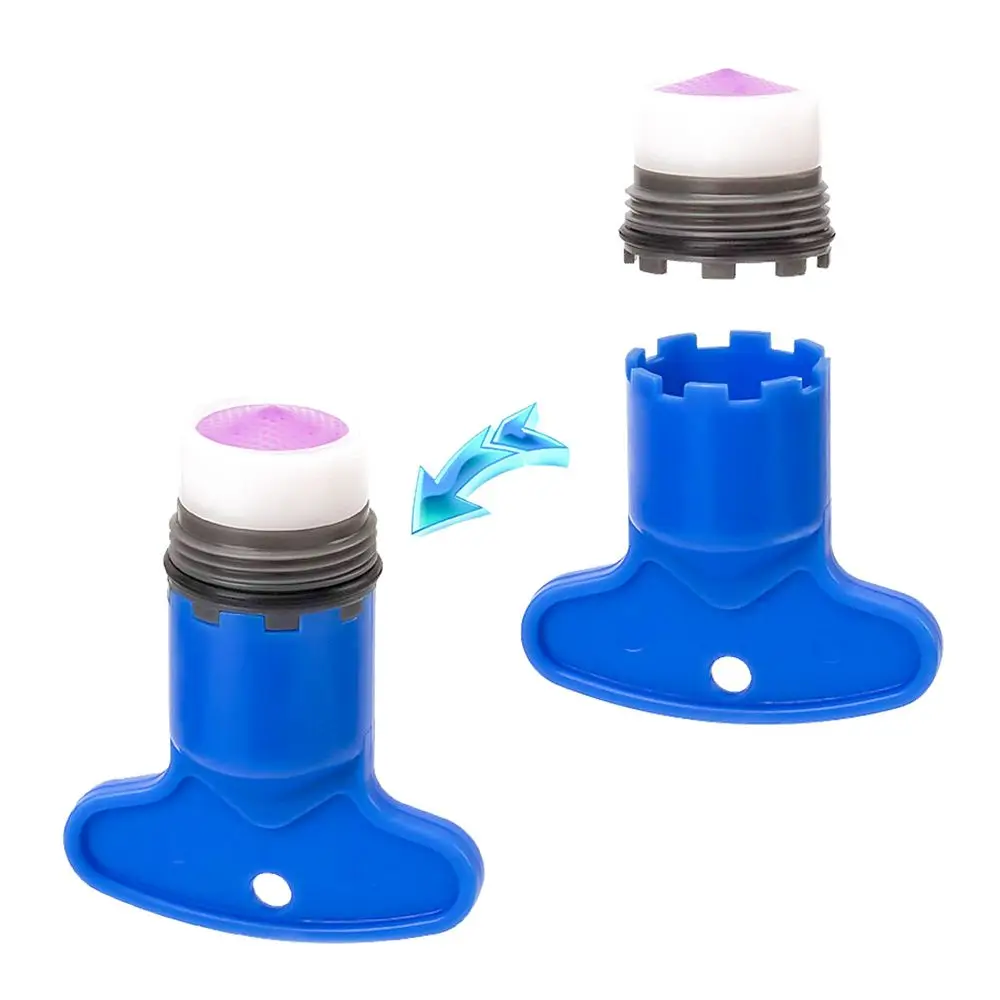 1Set Plastic Kraan Beluchter Reparatie Gereedschapssleutel Voor Beluchtingssleutel Sanitair Kraan Inflator Filter Liner Tool