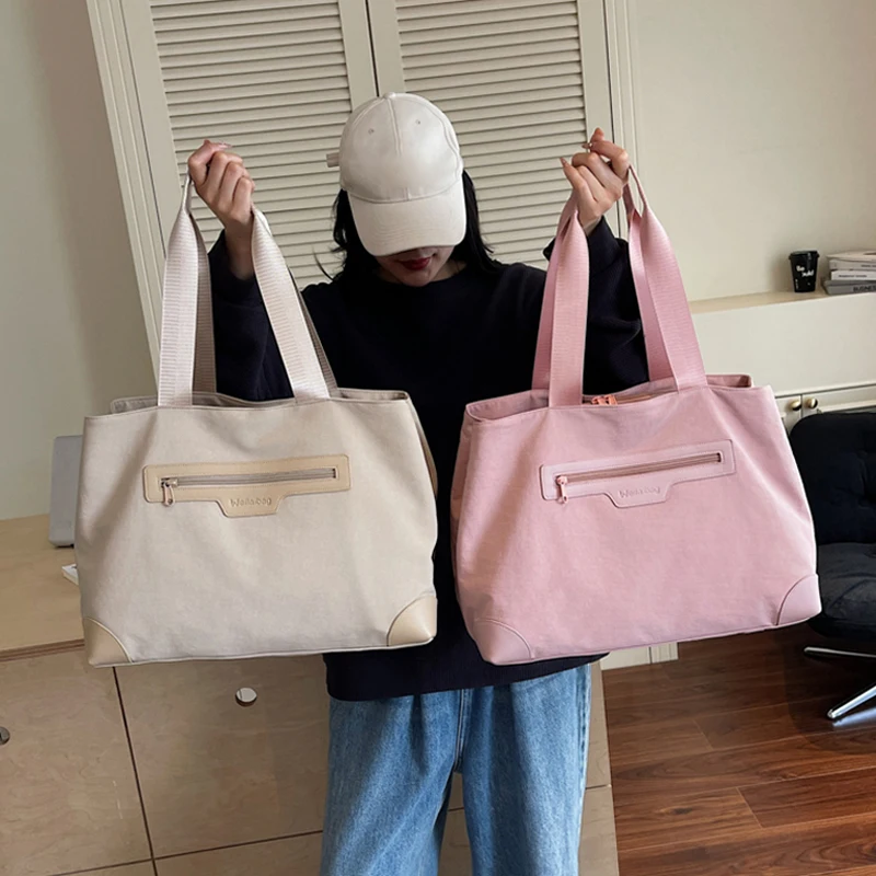 

Модная женская сумка через плечо с несколькими карманами и отделением для путешествий, большая деловая сумка-тоут для колледжа для поездок на работу и покупок