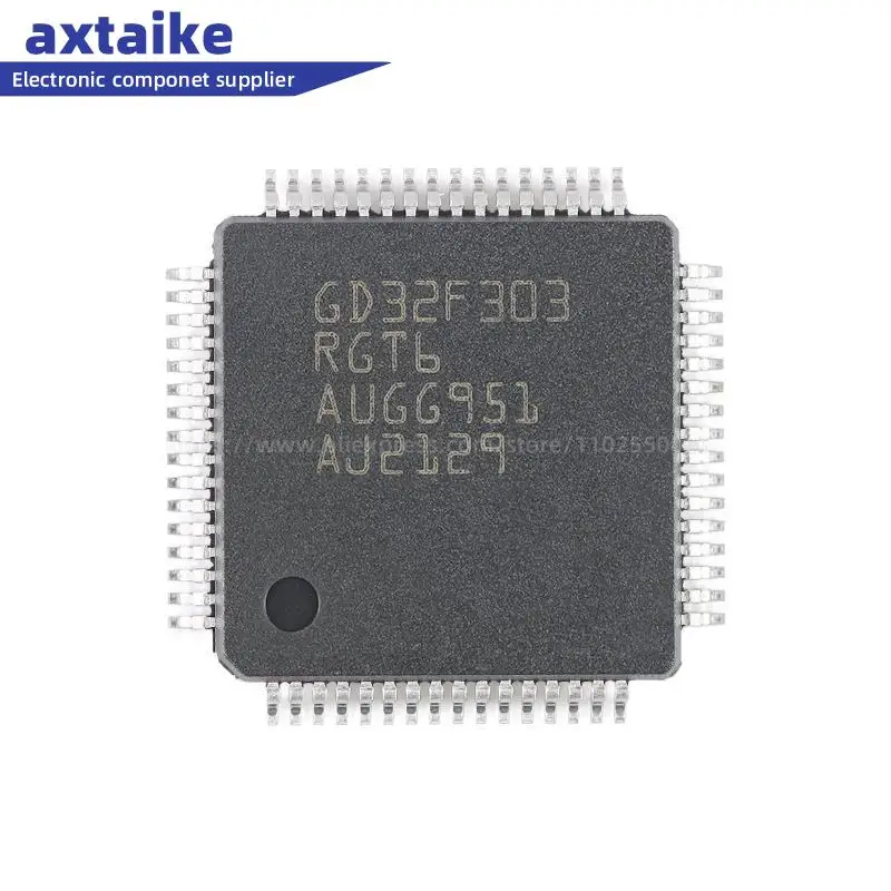 

GD32 GD32F GD32F303 GD32F303RGT6 LQFP-64 32 Bit Microcontroller Chip MCU IC Controller Chip