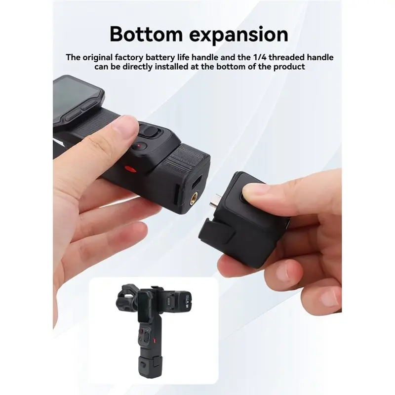 B92B-Vertical Shooting Mount Bracket For Luna Ultra Lossless 4K Stabilized Handheld Adapter Vertical Shooting A