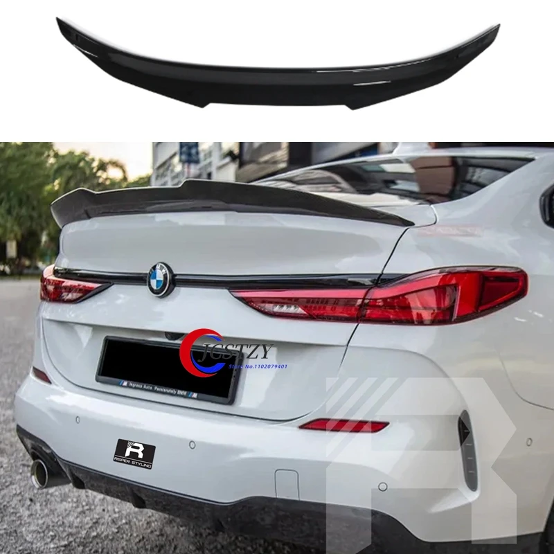 

020 для BMW 2 серии 4-дверный спойлер F44 218i 220d M325i PSM Стиль Высококачественные спойлеры от глянцевого черного углеродного волокна