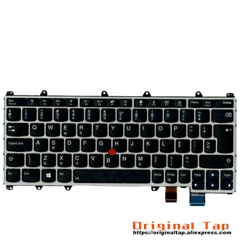 NL Dutch Backlit Keyboard for Lenovo Thinkpad X380 Yoga 370 01EN446 01AV735