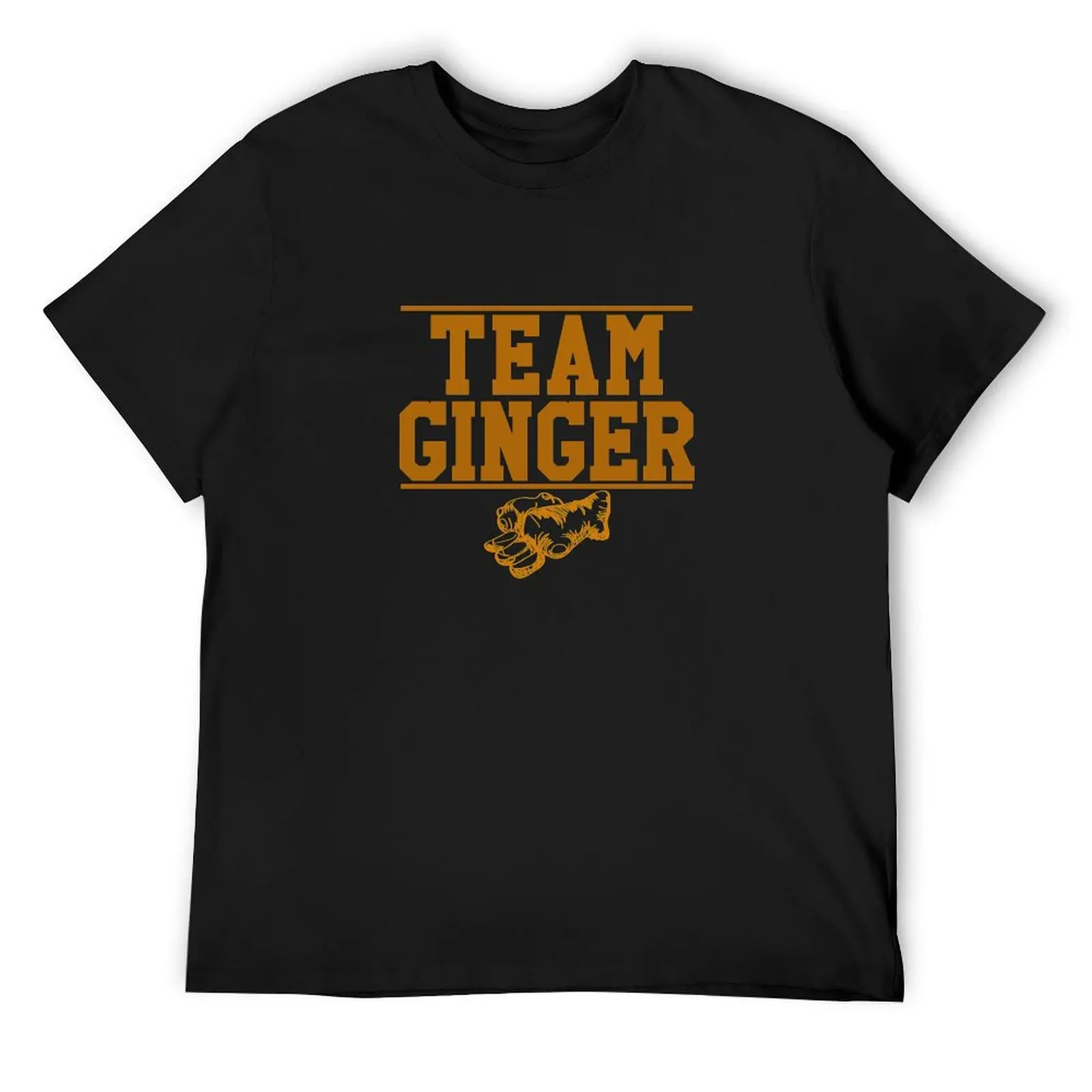 Cute Funny Team Ginger Root Red Hair Gingers Redhead T-Shirt tees Aesthetic clothing t shirt for men