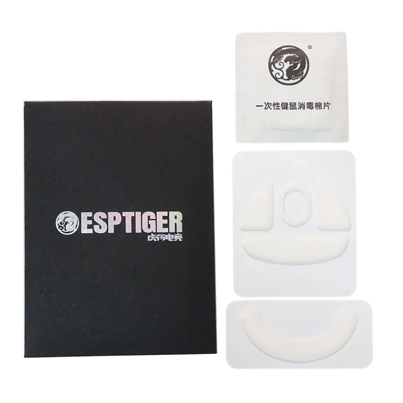 Esportstiger Ice Mouse Skates for ATK Mouse Glides PTFE Feet Pad Dropship