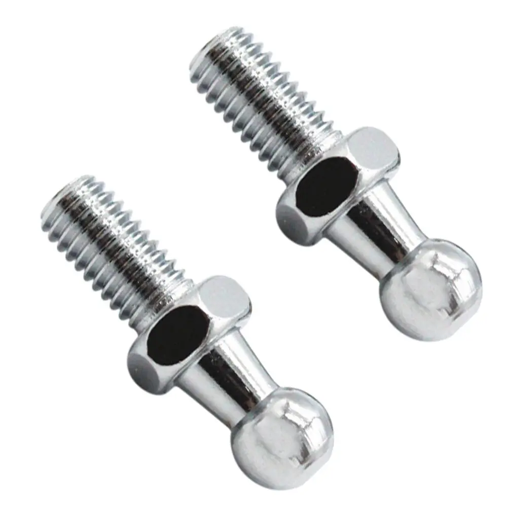 2Pcs Round Ball Head Bolts High Hardness Corrosion Resistant Thread Bolts for Car Repair Power Tools Machine Parts Accessories