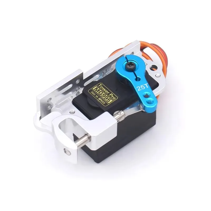 

Servo Parabolischen Schalter Gerät Aerial Vehicle Werfen Gerät Tarot Dispenser Mit MG995 Servo Arm 25T Für Fernbedienung Auto RC