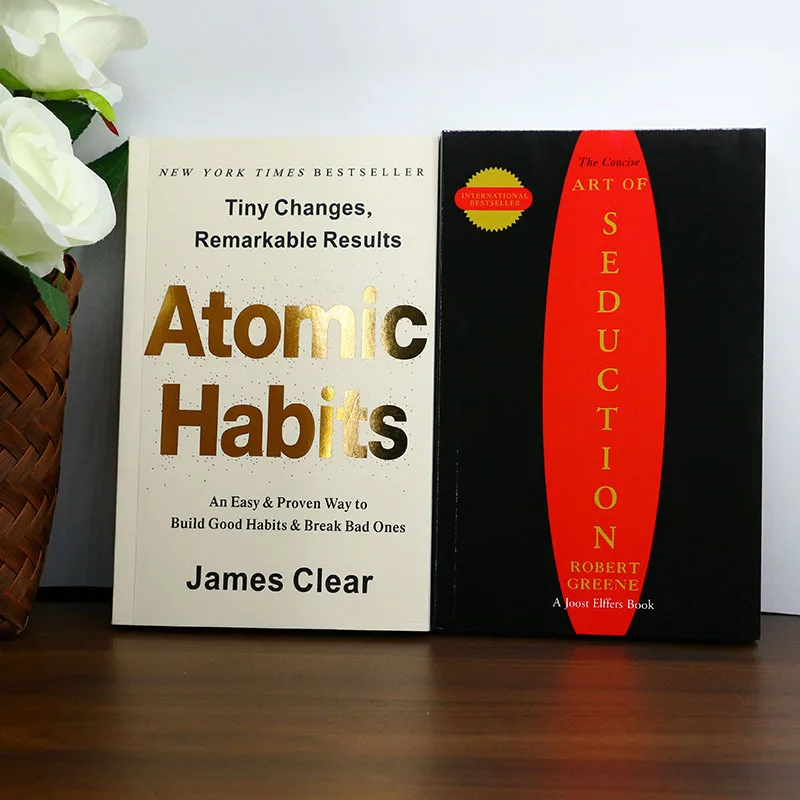 

《Atomic Habits》+《The Concise Art of Seduction》Dual-volume growth social set Careerist Social butterfly Christmas New Year's gift