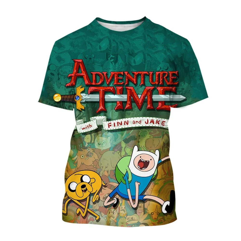 Hot Sale Adventure Time Men/Women/Kids 3D Printed T Shirt Short Sleeve Sreet Style Tees Top Shirt Oversize T Shirts