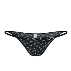 U&I sexy small briefs women's ultra-low waist printed nylon mini lightweight breathable girl intimate lover gift