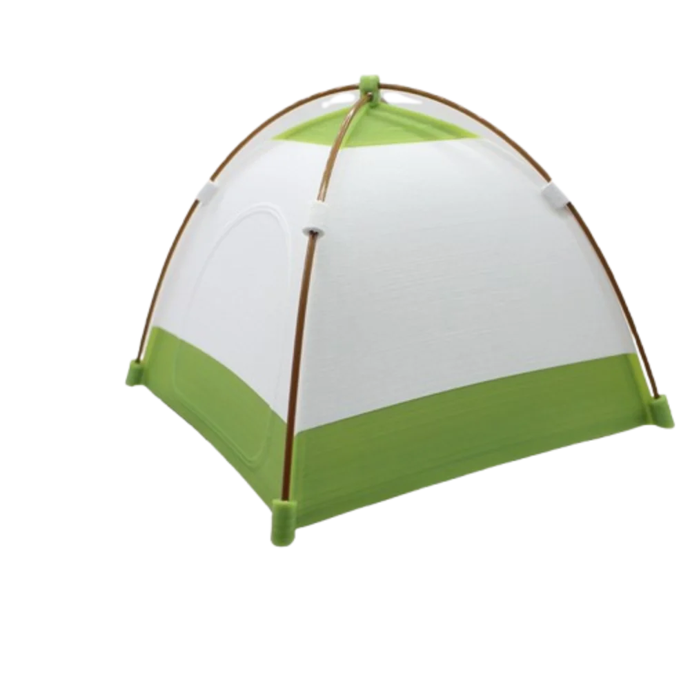 1:12 Schaal Camping Tent Model Oxford Doek Decoratie Gesimuleerde Outdoor Tent Ornament Ob11 Pop Pop Kleine Tent Foto Props
